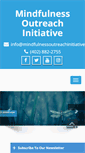Mobile Screenshot of mindfulnessoutreachinitiative.org